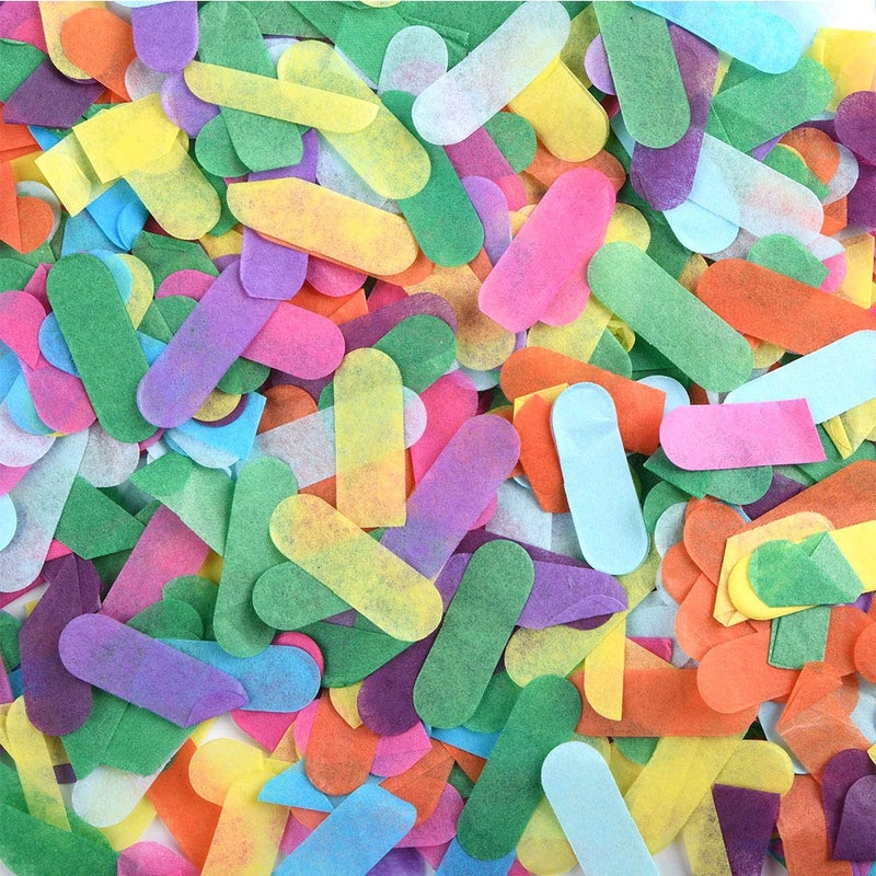 bouti1583 Party Balloon Birthday Balloons Sprinkles Confetti Balloon Pack - Ice Cream Sprinkle Balloons.(24PCS) - Image 4